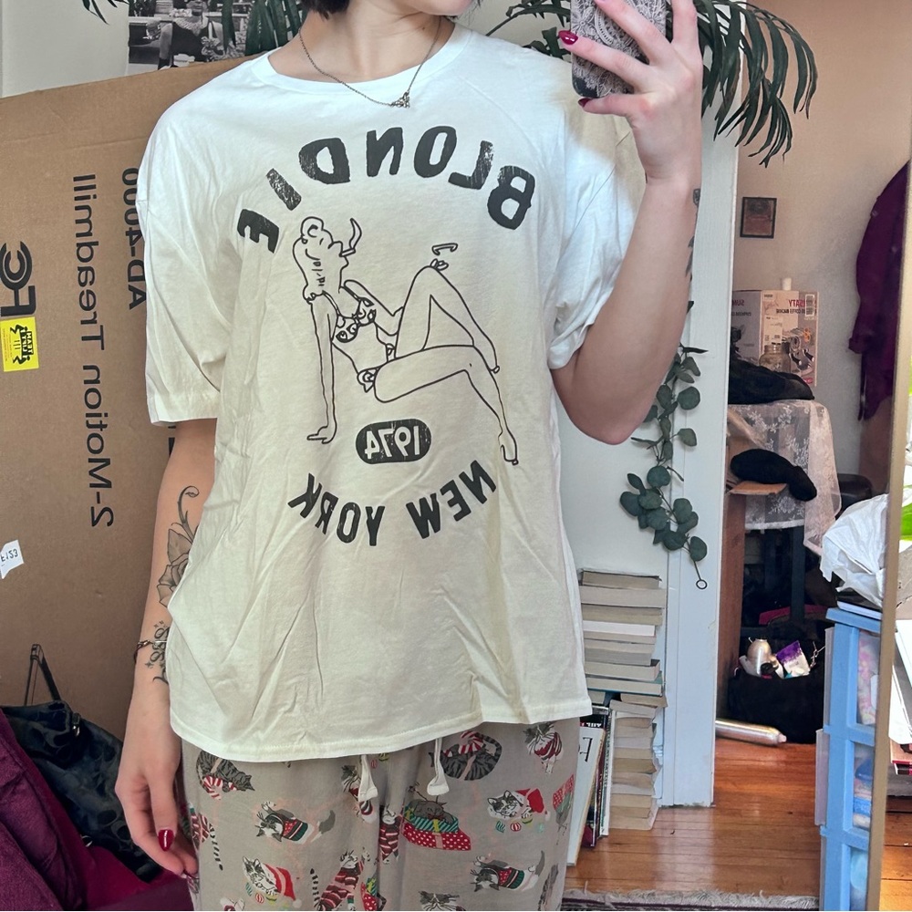 rare brand new cream blondie band tee
